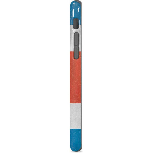 Costa Rican Flag Distressed iPhone 8 Pro Case